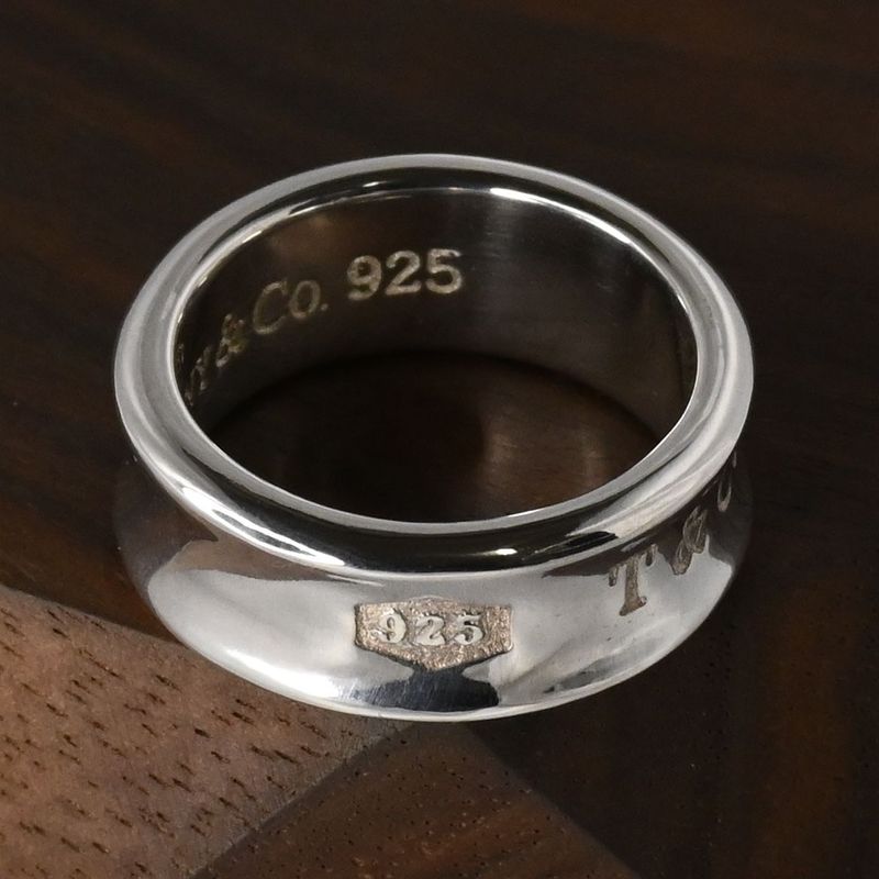 【研磨済】TIFFANY＆Co. ナロー リング 11号 ティファニー 指輪