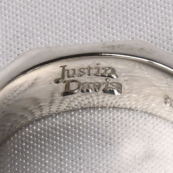 【研磨済】 JUSTIN DAVIS DEBONAIR Ring 10.5号 SRJ322 ジャスティンデイビス  指輪 シルバー925 デボネア リング