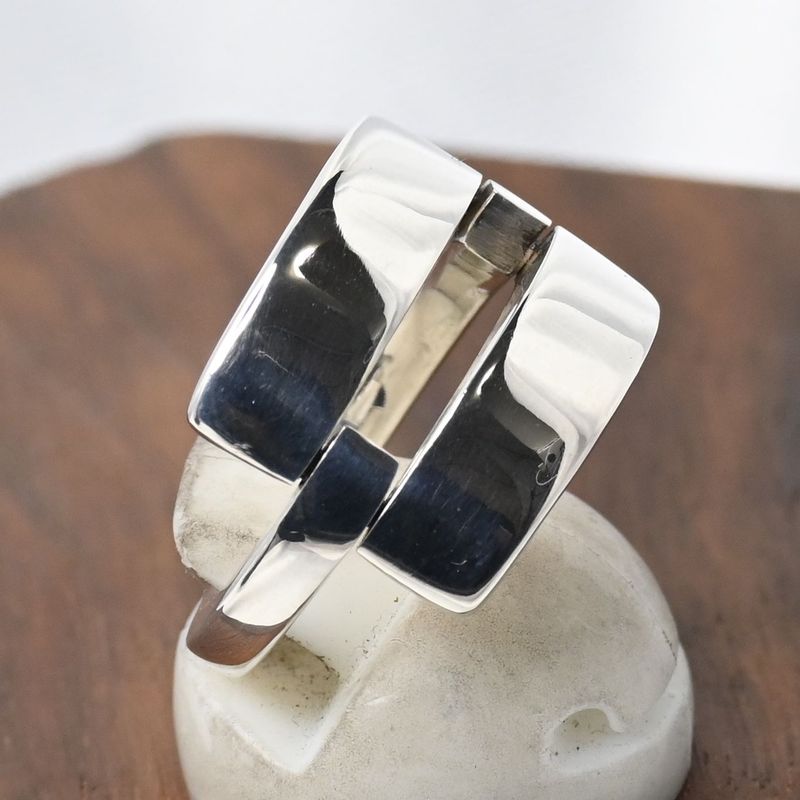 【新品仕上げ】美品 GUCCI グッチ ヴィンテージ リング 指輪 9号