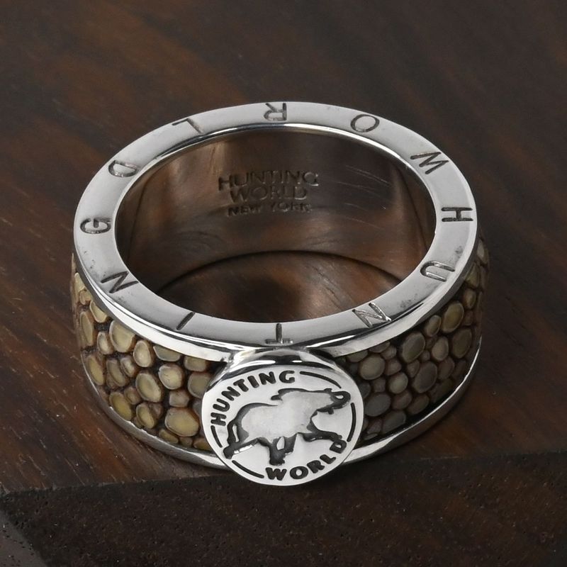 【研磨済】HUNTING WORLD リング 13号 silver925 指輪 ハンティングワールド