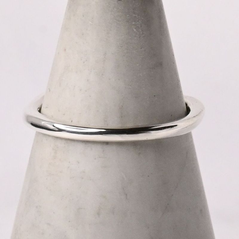 【研磨済】4℃ ストーン リング シルバー925 8号 美品 ヨンドシー 指輪