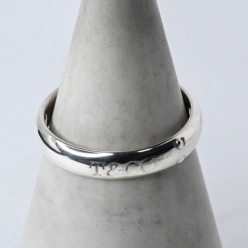 【研磨済】Tiffany＆Co. リング 12号 ティファニー 指輪