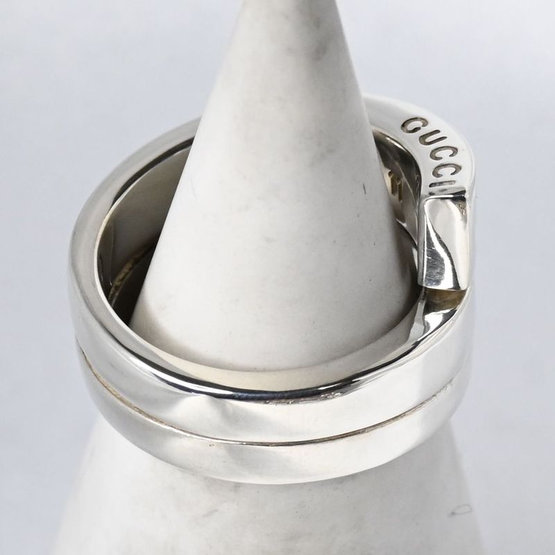 【研磨済】美品 GUCCI スネーク リング 指輪 SV925 Ag925 グッチ サイズ11