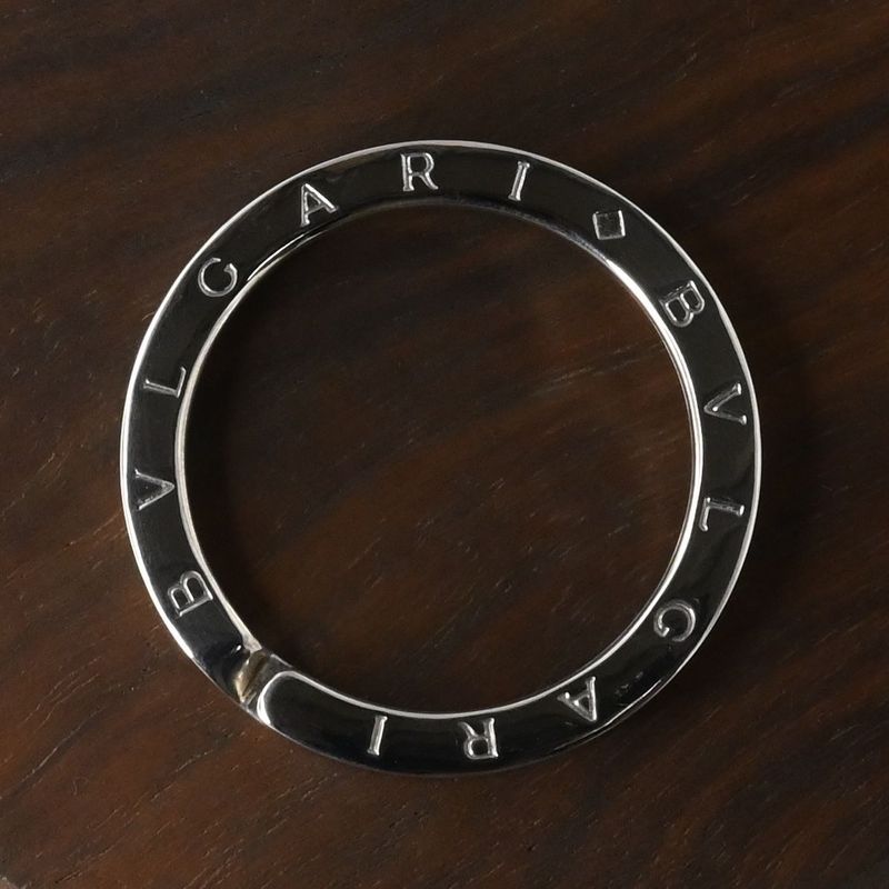 【研磨済】BVLGARI キーリング 箱付き SV925 ブルガリ