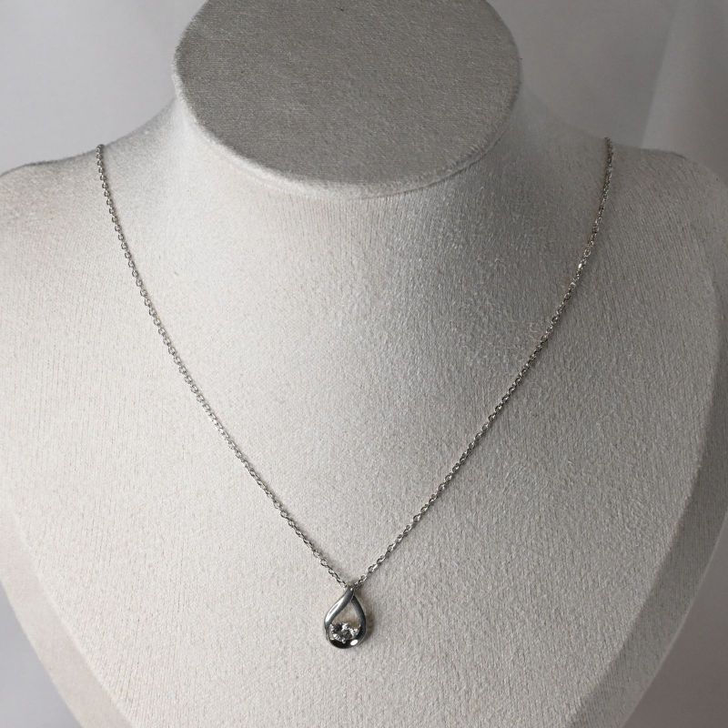 【研磨済】4℃ ヨンドシー ネックレス シルバー925 チェーン38cm~42cm