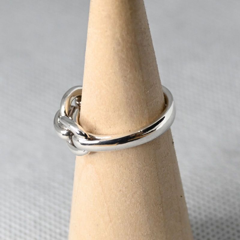 【新品仕上げ】美品 4℃ ヨンドシー リング 指輪 シルバー925 10号