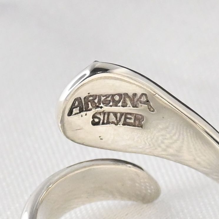 【研磨済】 ARIZONA FREEDOM シルバー リング フリーリング 太陽神 12.5号 silver 925 アリゾナフリーダム