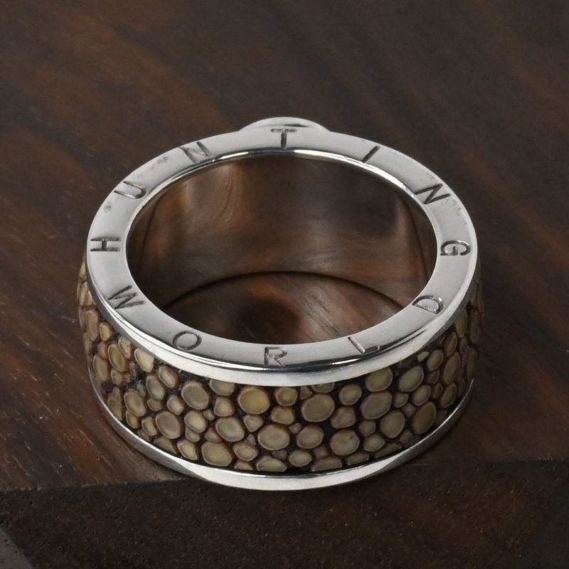 【研磨済】HUNTING WORLD リング 13号 silver925 指輪 ハンティングワールド
