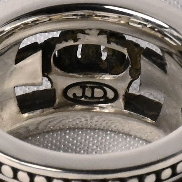 【研磨済】 JUSTIN DAVIS MEDIEVAL WEDDING BAND リング 7号 SRJ175 ジャスティンデイビス 指輪