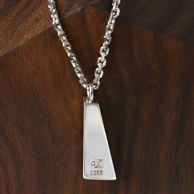 【研磨済】Calvin Klein ネックレス チェーン50cm silver925 カルバン・クライン