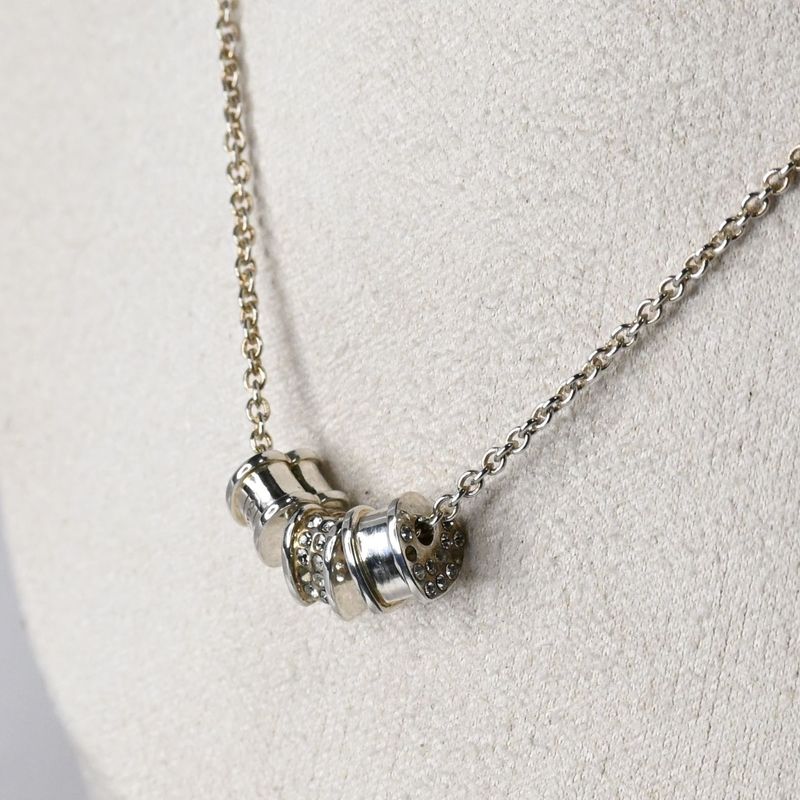 【研磨済】COACH ネックレス シルバー925 チェーン40~46cm コーチ