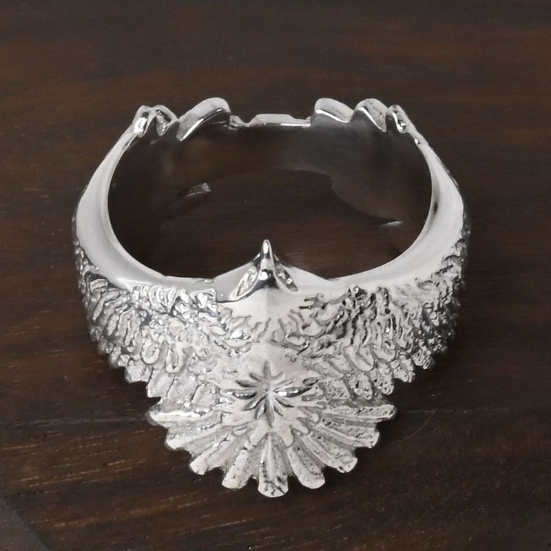 【研磨済】SAAD イーグル リング 14.5号 シルバー925 指輪 サード