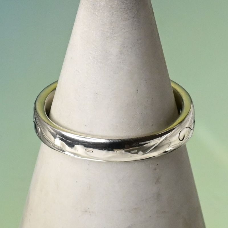 【研磨済】ANNA SUI シルバー リング 9号 925 美品 アナスイ 指輪