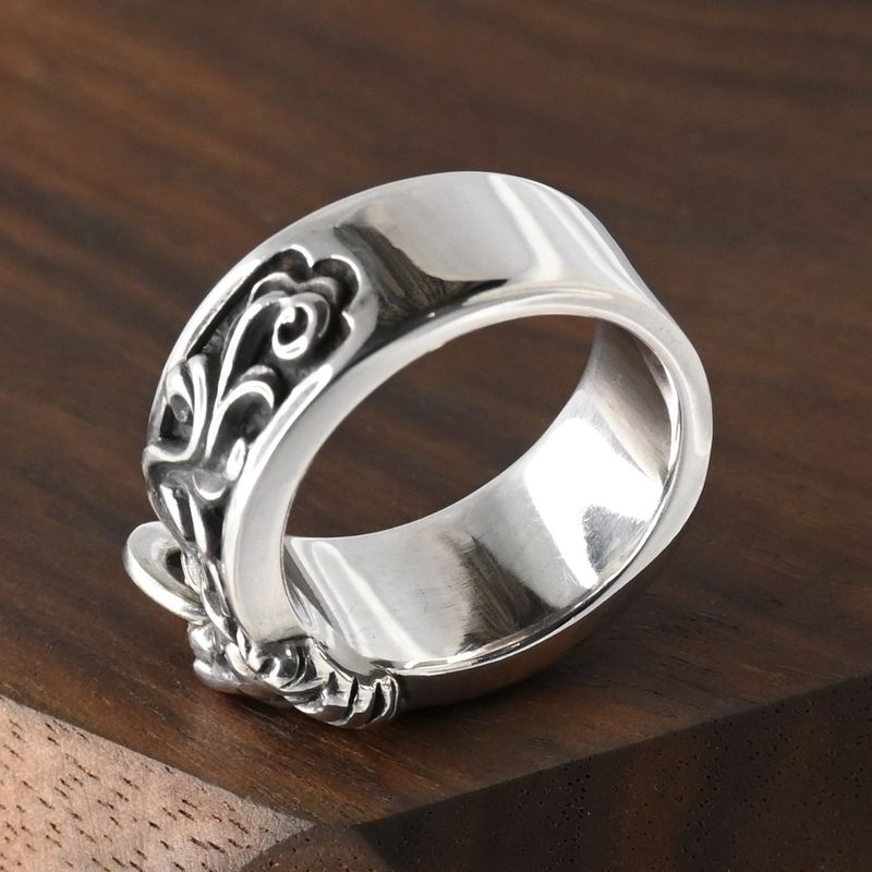 【新品仕上げ】 JUSTIN DAVIS LION KEEPER リング 13号 ジャスティンデイビス SR522 指輪 silver925