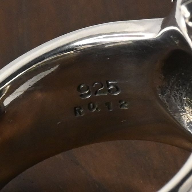 【研磨済】 JUSTIN DAVIS ESSENTIAL SKULL リング ルビー 19号 SRJ155 ジャスティンデイビス 指輪 スカル