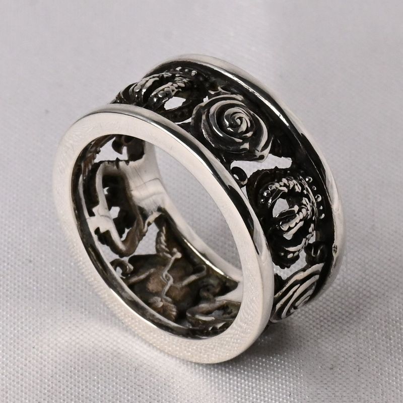 【研磨済】 JUSTIN DAVIS MY LOVE リング 11号 ジャスティンデイビス SRJ210 指輪 シルバー925