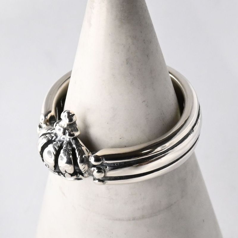 【研磨済】ROYAL ORDER クラウン リング 11.5号 シルバー925 ロイヤルオーダー 指輪