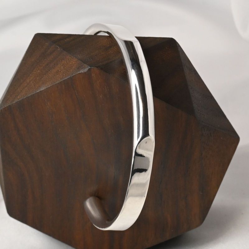 【研磨済】4℃ シルバー925 バングル ヨンドシー 重量36g