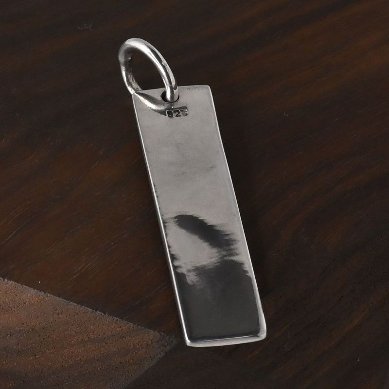 【研磨済】 GUCCI プレート ペンダント トップ Ag925 グッチ 重さ7g