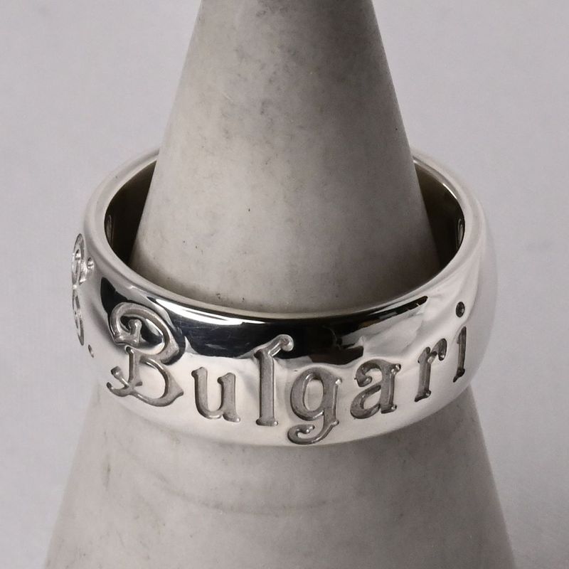 【研磨済】BVLGARI リング Save the Children #57 16号 箱付き SV925 ブルガリ