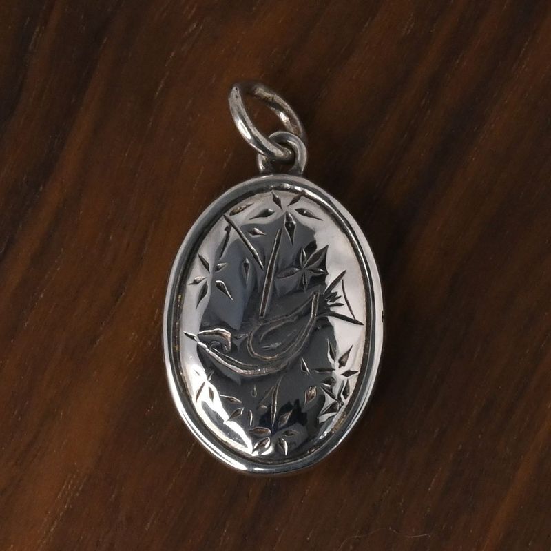 【研磨済】agete ペンダントトップ SILVER アガット シルバー