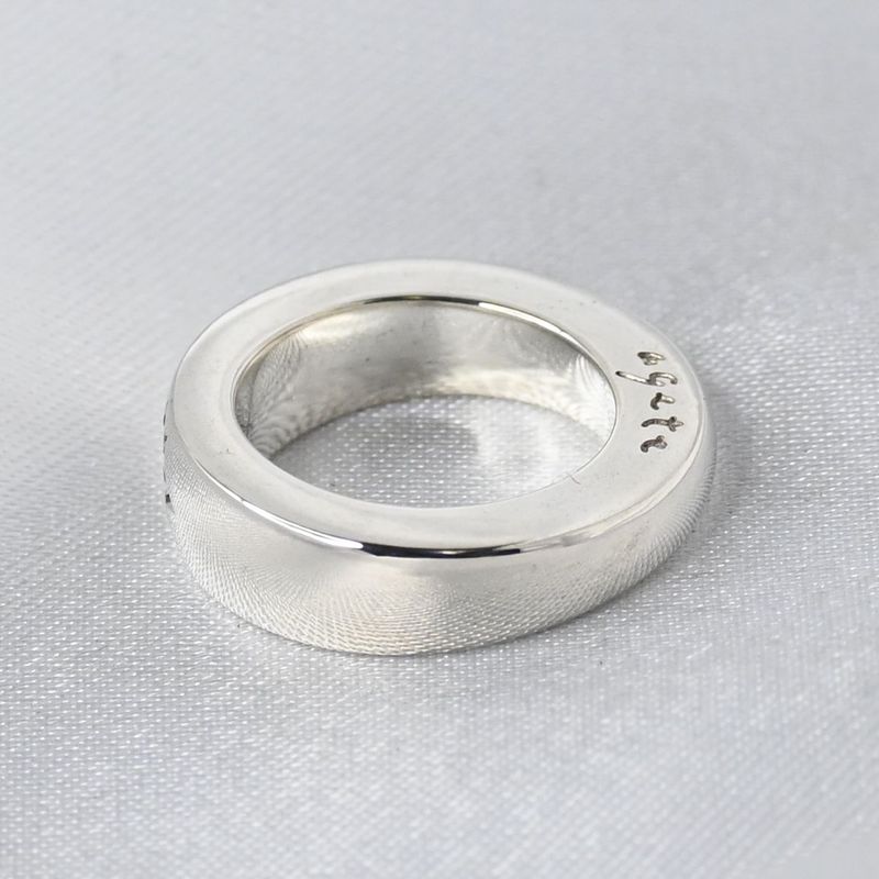 【新品仕上げ】美品 agete ピンキーリング 指輪 シルバー925 3号 アガット