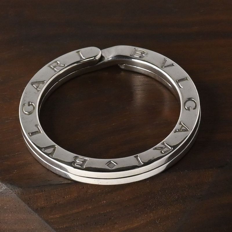 【研磨済】BVLGARI キーリング 箱付き SV925 ブルガリ