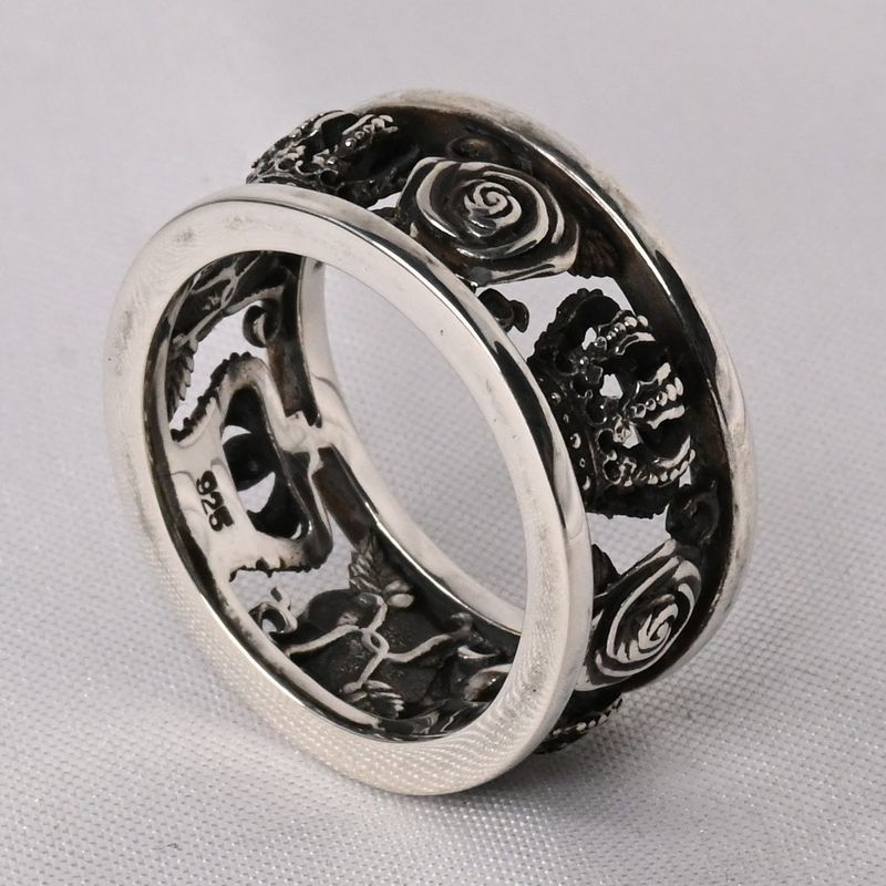 【研磨済】 JUSTIN DAVIS MY LOVE リング 14~15号 ジャスティンデイビス SRJ210 指輪 シルバー925