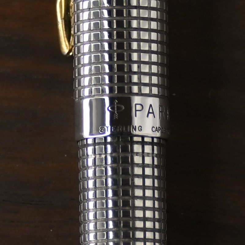 【研磨済】 PARKER ボールペン ジェットストリーム芯  スターリングシルバー