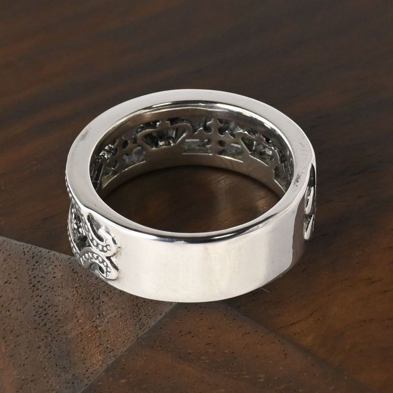 【研磨済】 LION HEART ミディアムキングダム リング 13号 ライオンハート 指輪 シルバー925