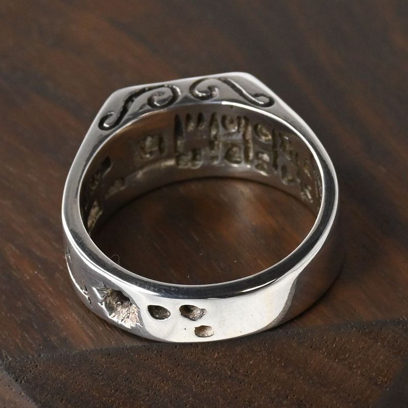 【研磨済】カルペディエム リング 18号 シルバー925