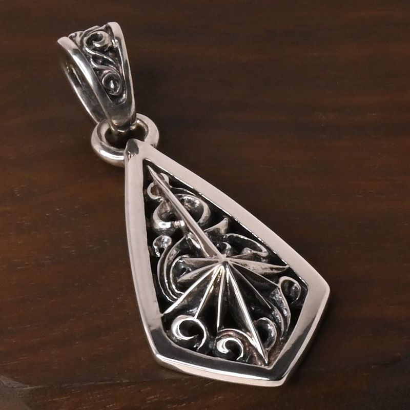 【研磨済】SAAD 太陽神 トップ シルバー925 ネックレスチャーム