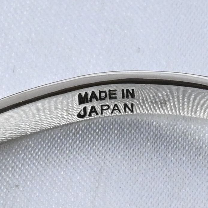 【研磨済】 ARIZONA FREEDOM バングル 唐草 太陽神 4mm幅 シルバー925