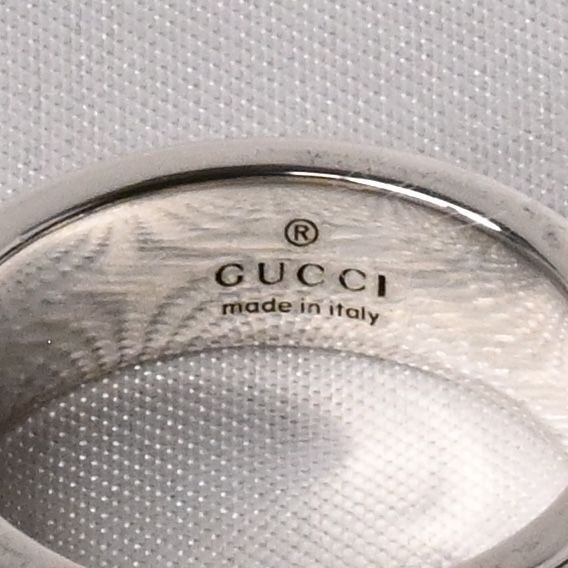 【研磨済】GUCCI ゴースト リング 13号 Ag925 美品 指輪 グッチ