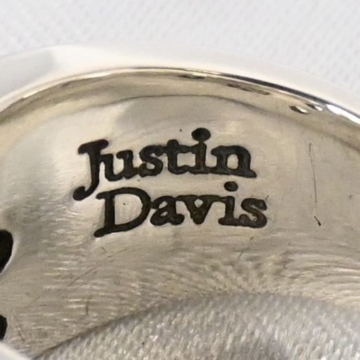 【研磨済】 JUSTIN DAVIS ROSETTE リング 11号 SRJ368 ジャスティンデイビス 指輪 シルバー925 ロゼット