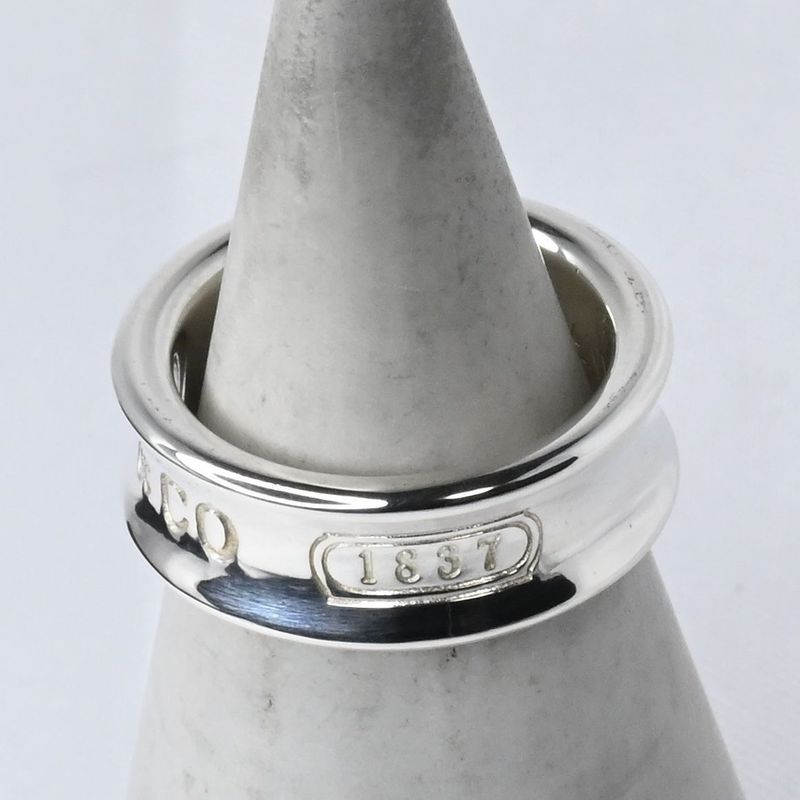 【研磨済】TIFFANY＆Co. ナロー リング 8号 ティファニー 指輪