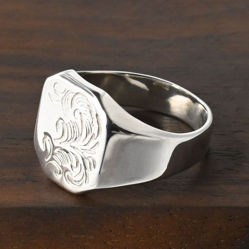 【研磨済】 ARIZONA FREEDOM シルバー リング 唐草 R-94 10.5号 silver925