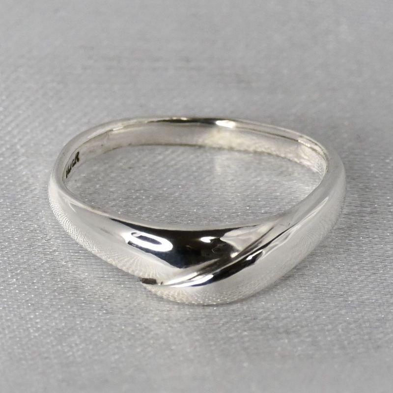 【研磨済】美品 4℃ ヨンドシー リング 指輪 シルバー925 7号
