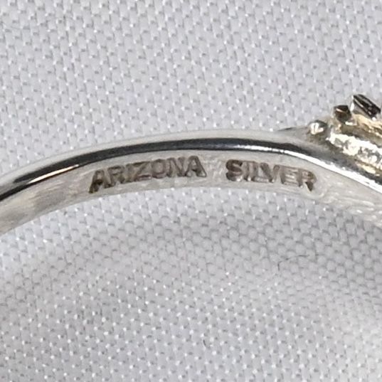 【研磨済】 ARIZONA FREEDOM シルバー リング 14号  太陽神 silver 925 アリゾナフリーダム