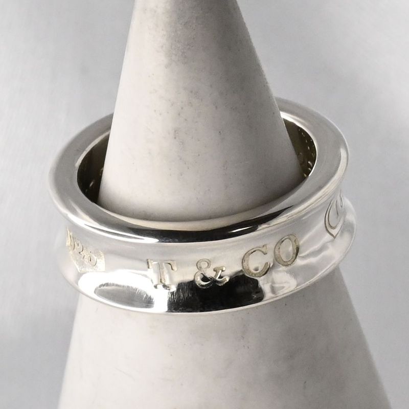 【研磨済】TIFFANY＆Co. ナロー リング 10号 ティファニー 指輪