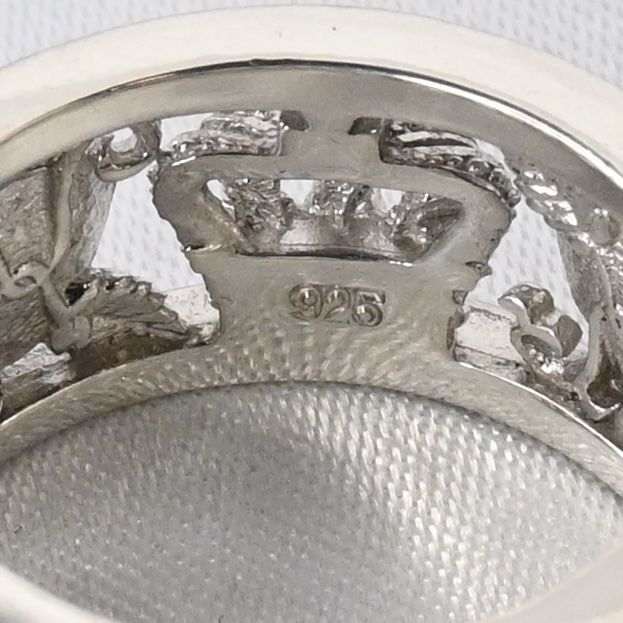 【研磨済】 JUSTIN DAVIS MY LOVE リング  14.5~15号 ジャスティンデイビス SRJ210 指輪 シルバー925