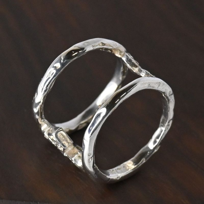 【研磨済】 Loree Rodkin Gothic リング 8号 silver 925 シルバー 指輪 ローリーロドキン