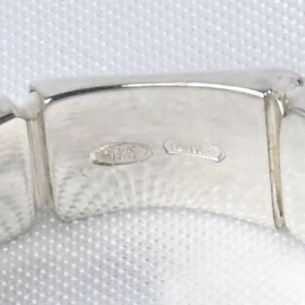 【研磨済】美品 GUCCI バンブー リング サイズ16 Ag925 グッチ