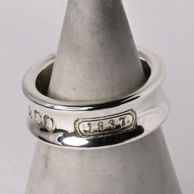 【研磨済】TIFFANY＆Co. ナロー リング 7号 ティファニー 指輪