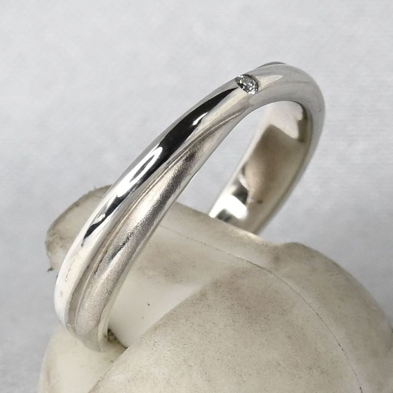 【新品仕上げ】ete リング ストーン 9号 シルバー925