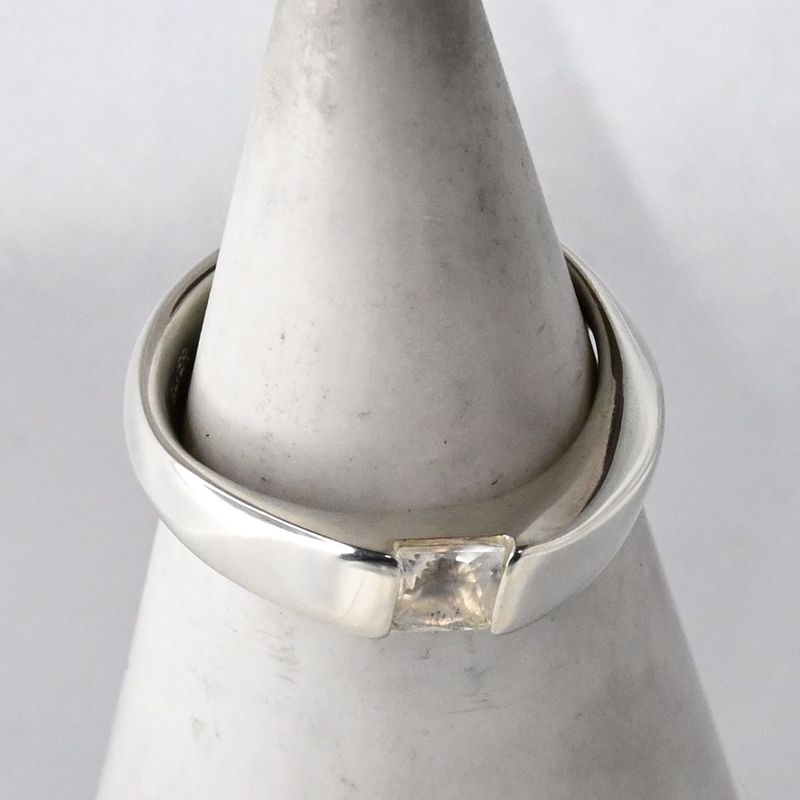 【研磨済】美品 4℃ リング 8号  シルバー925 ヨンドシー 指輪