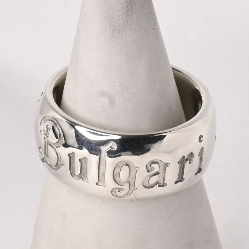 【研磨済】BVLGARI リング Save the Children #48 7号 SV925 ブルガリ