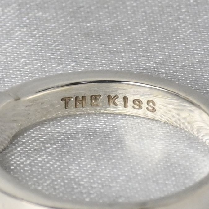 【研磨済】THE KISS リング 指輪 SILVER 15号