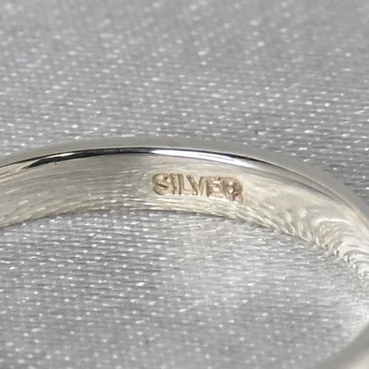 【研磨済】THE KISS リング 指輪 SILVER 12号