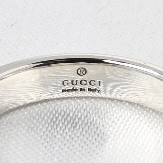 【新品仕上げ】美品 GUCCI リング 10号 Ag925 グッチ 指輪